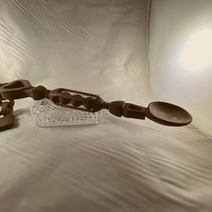 Vintage Carved Love Spoon